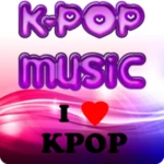 kpop music android application logo